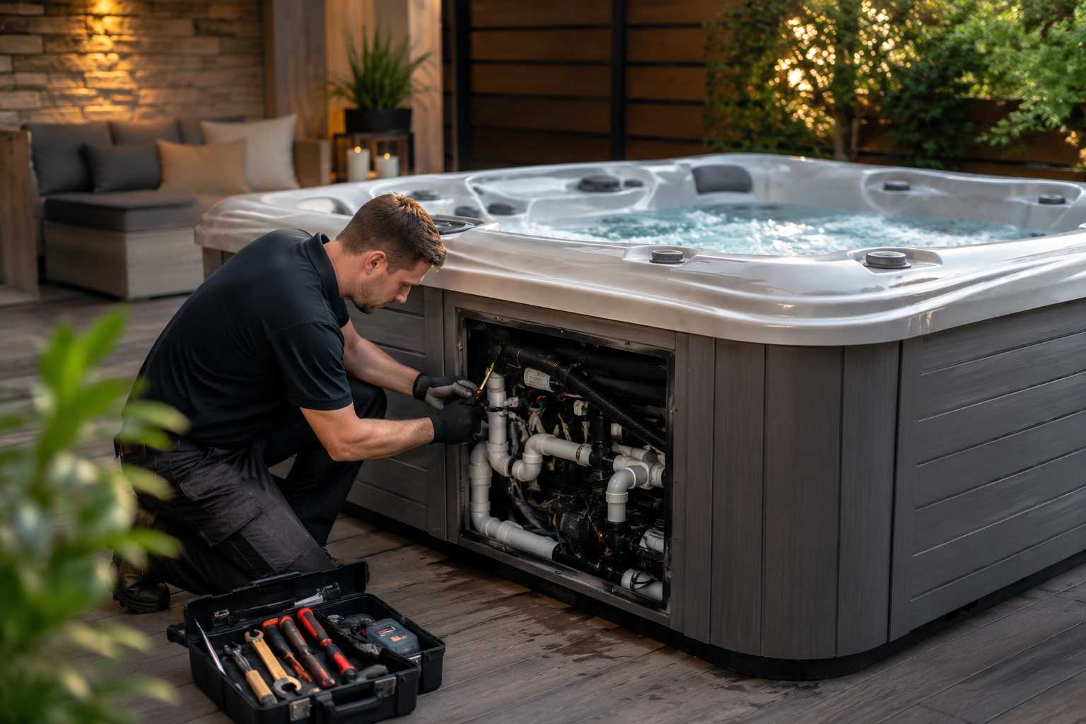 hot tub maintenance