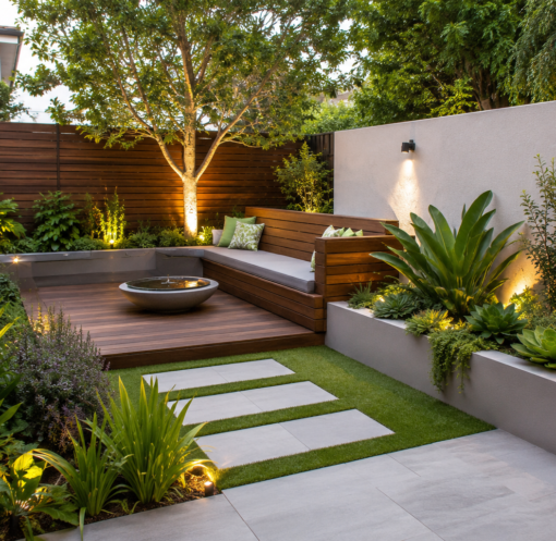 Small backyard landscaping