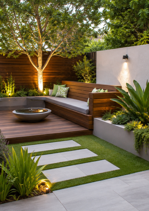 Small backyard landscaping