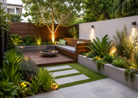 Small backyard landscaping