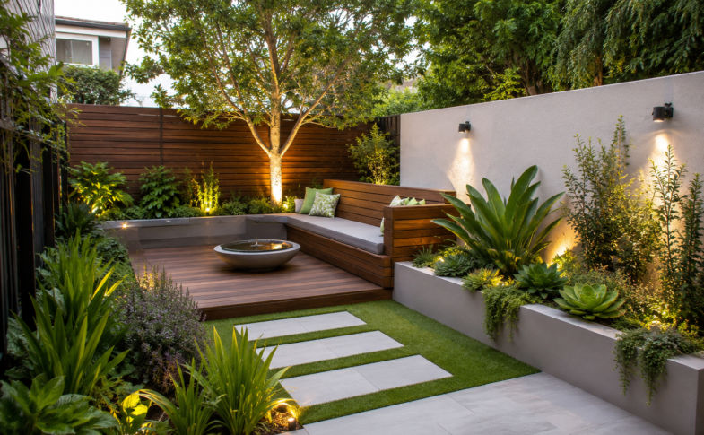 Small backyard landscaping