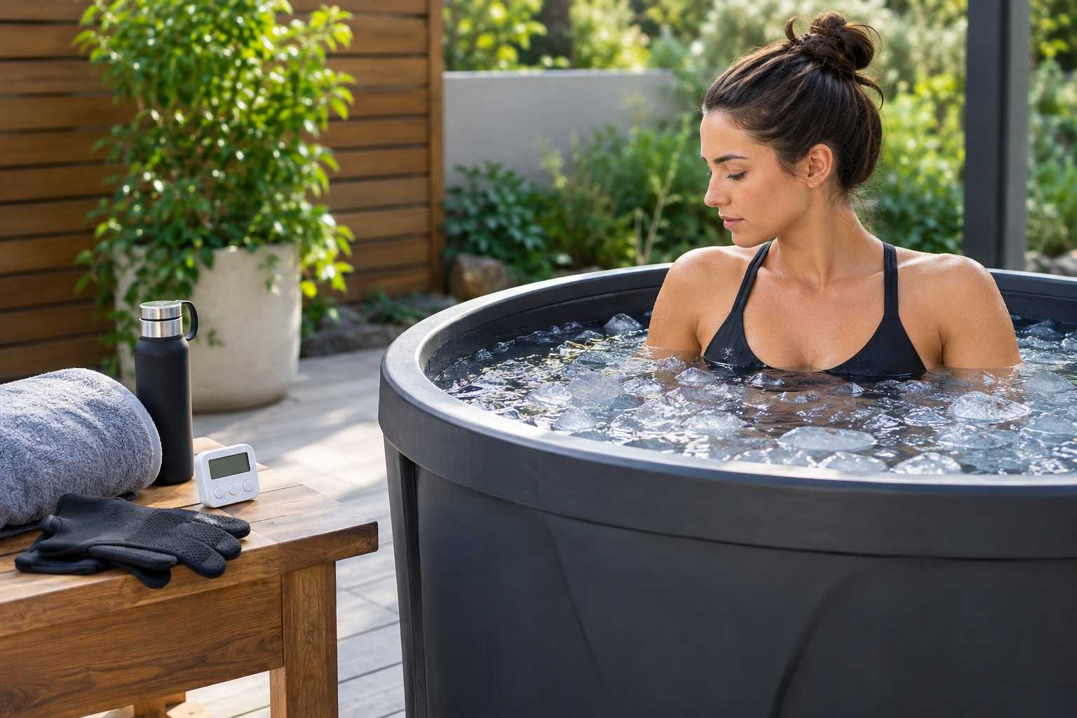 ice bath at home